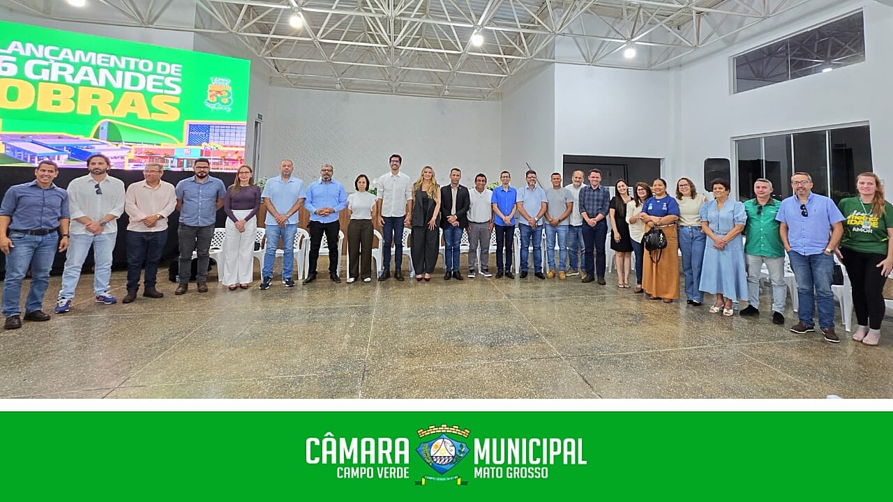 Campo Verde lança pacote de obras incluindo novas sedes do Programa Ser Família, PROCON e CRAS.