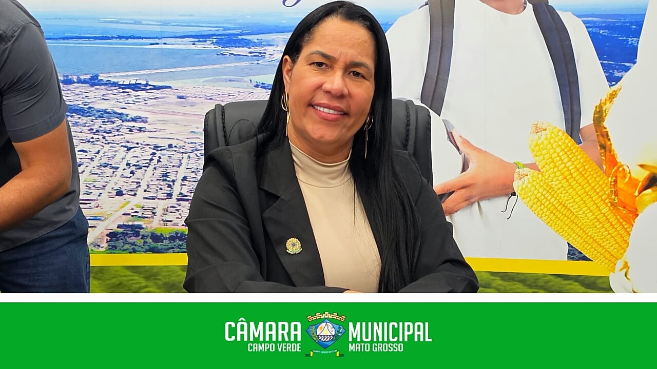 Janaína Nordestina indica instalação de ar condicionado no saguão da Escola Municipal Áurea Marquetti.