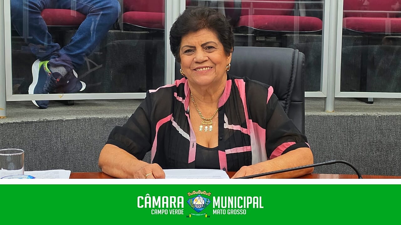 A vereadora Socorro indica a instalação de câmeras de monitoramento no ponto de ônibus no Bairro Santa Rosa.